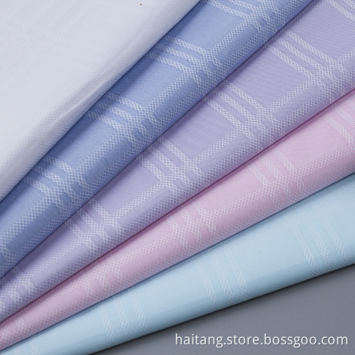 Dobby Modal fabric Check Fabric Uniform Fabric Elegant